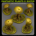 Poisonous Swamp Mushrooms — creator render; models supplied unpainted