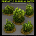 Prickly Tall Grass — creator render; models supplied unpainted