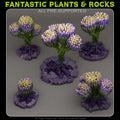 Sci Fi Unknown Flowers — creator render; models supplied unpainted