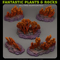 Venusian Corals — creator render; models supplied unpainted