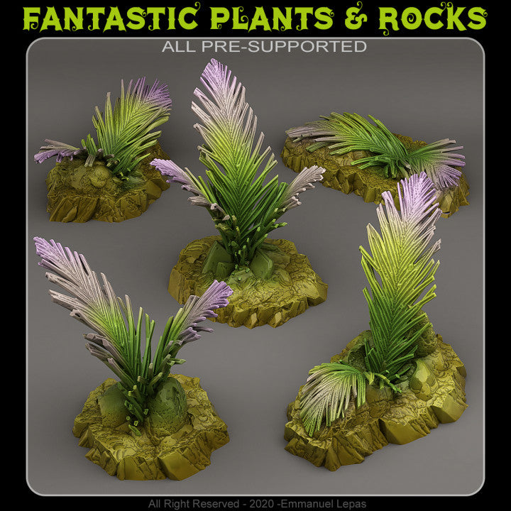 Venusian Ferns — creator render; models supplied unpainted
