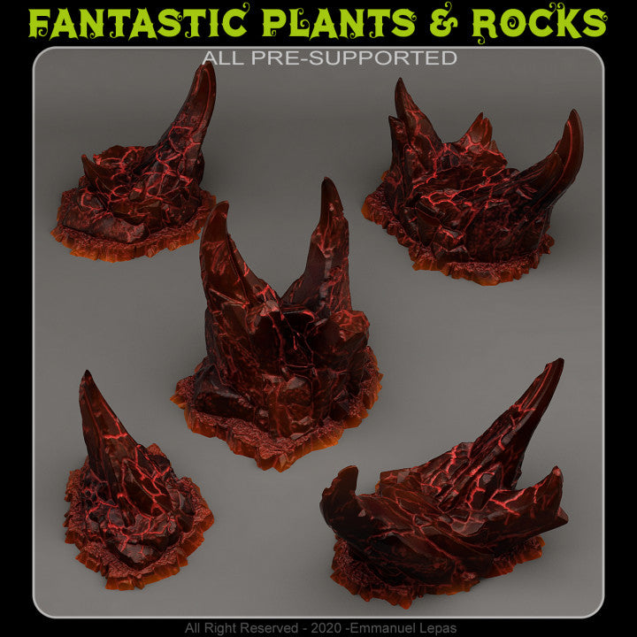 Stones From Hell — creator render; models supplied unpainted