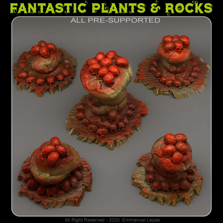 Ancient Cannibal Stones — creator render; models supplied unpainted
