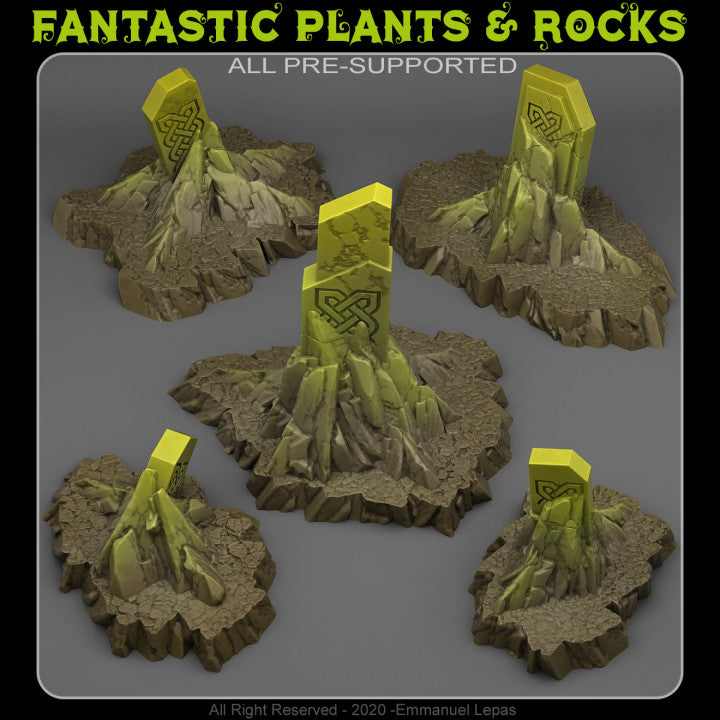 Dwarf Stones — creator render; models supplied unpainted