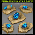 Ruins Of Crystal Dragon'S Eggs — creator render; models supplied unpainted
