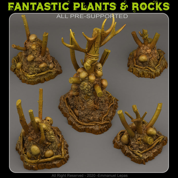Witch Ornaments — creator render; models supplied unpainted