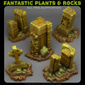 Mausoleum Ruins — creator render; models supplied unpainted