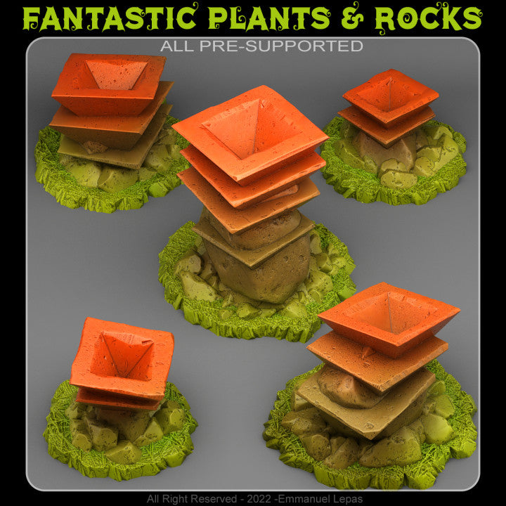 Asian Celebration Stones — creator render; models supplied unpainted