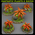 Mysterious Starfish Flowers — creator render; models supplied unpainted