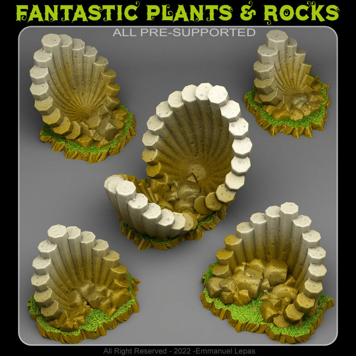 Pipe-Organ Basalt — creator render; models supplied unpainted