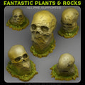 Giant Skull Stones — creator render; models supplied unpainted