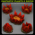 Vampiric Crystals — creator render; models supplied unpainted