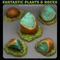Blue Magic Flints — creator render; models supplied unpainted