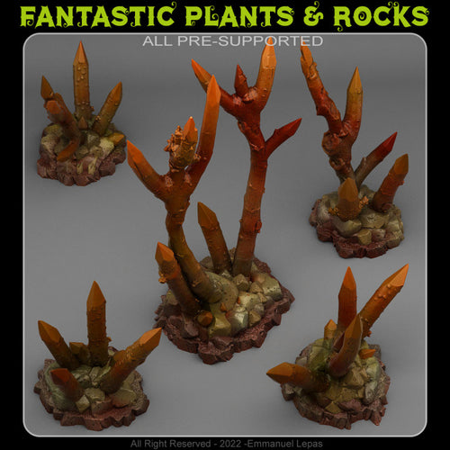 Abandoned Dangerous Sticks — creator render; models supplied unpainted