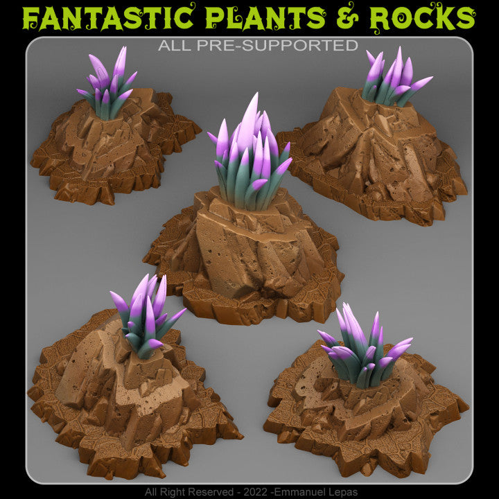 Crown Of The Desert Yucca — creator render; models supplied unpainted