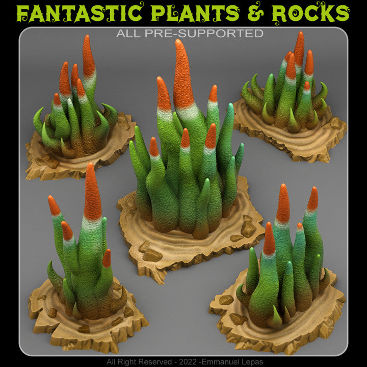 Poisonous Feeler Cactus — creator render; models supplied unpainted