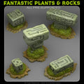 Mysterious Alien Stones — creator render; models supplied unpainted