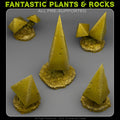 Pyramid Mushrooms — creator render; models supplied unpainted