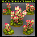 Tropical Flowers — creator render; models supplied unpainted