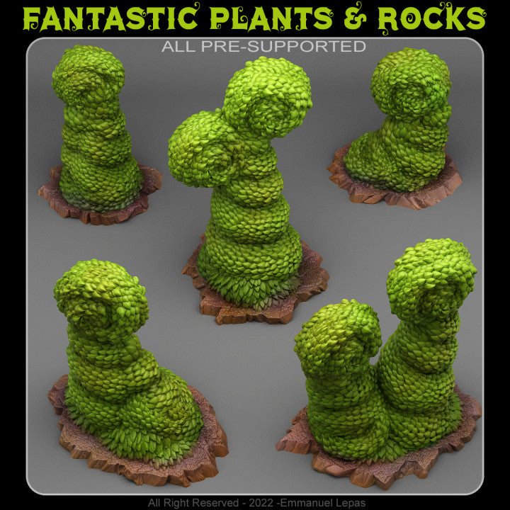 Majestic Hedge — creator render; models supplied unpainted
