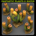 Carnivorous Cactus — creator render; models supplied unpainted