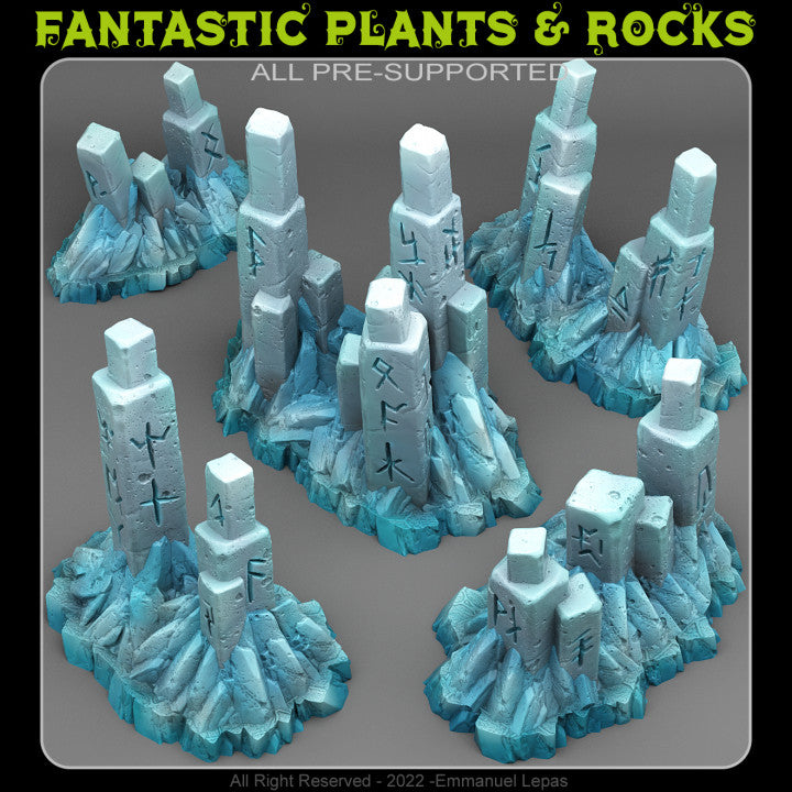 Northmen Ruins — creator render; models supplied unpainted