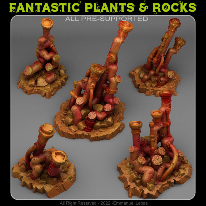 Abandonned Acid Pipes — creator render; models supplied unpainted