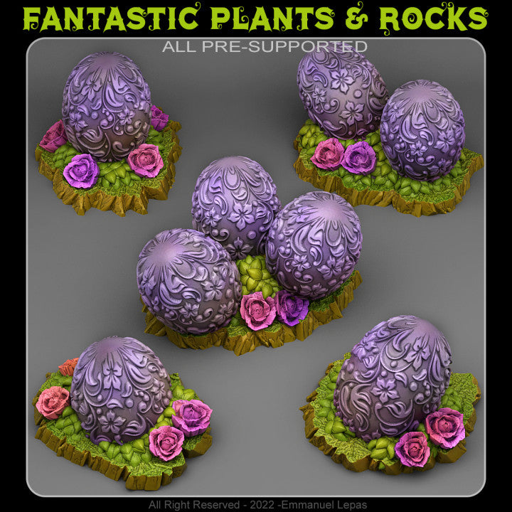 Eggs From Wonderlands — creator render; models supplied unpainted