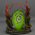 Dark Forest Portal With Its Skulls Effect — creator render; models supplied unpainted