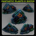 Magic Square Rocks — creator render; models supplied unpainted