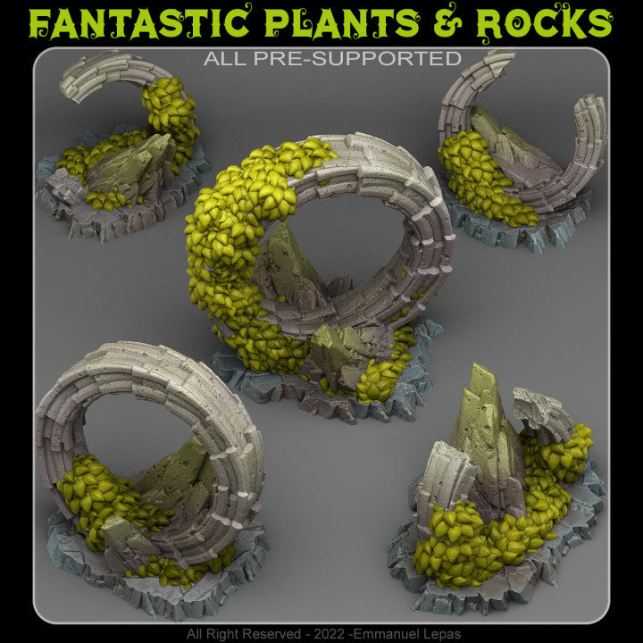 Pandora Ruins — creator render; models supplied unpainted