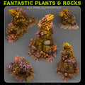 Mystical Coral Rocks — creator render; models supplied unpainted