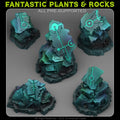 Alien Ruins — creator render; models supplied unpainted