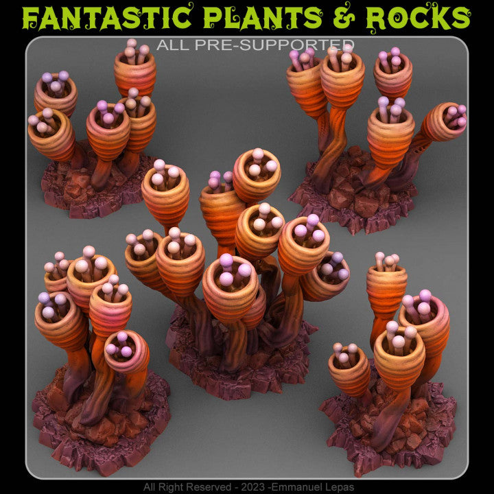 Alien Anemone — creator render; models supplied unpainted