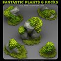 Grassy Rocks — creator render; models supplied unpainted