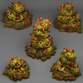 Plague Rocks — creator render; models supplied unpainted