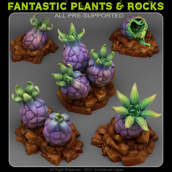 Alien Eggs — creator render; models supplied unpainted