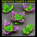 Alien Flowers — creator render; models supplied unpainted