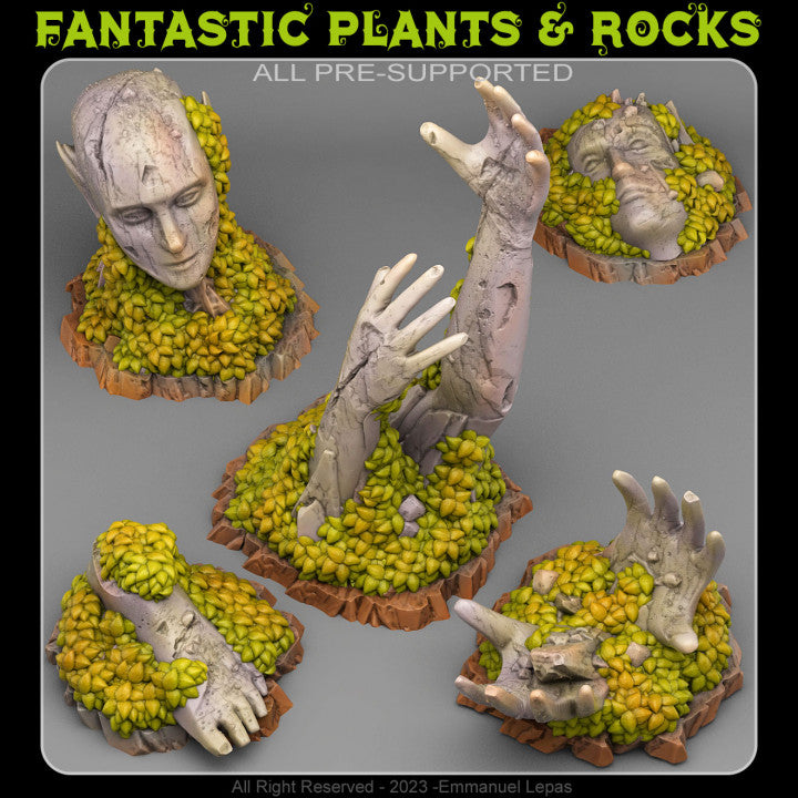 Ancient Elven Ruins — creator render; models supplied unpainted