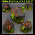 Corrupted Rocks — creator render; models supplied unpainted
