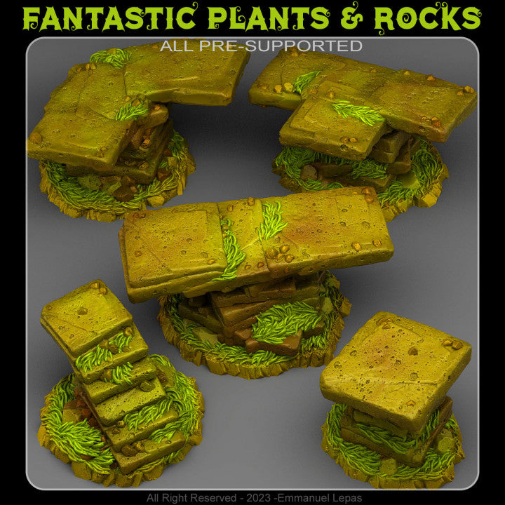 Aztec Modular Bridges — creator render; models supplied unpainted
