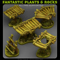 Swamp Modular Bridges — creator render; models supplied unpainted