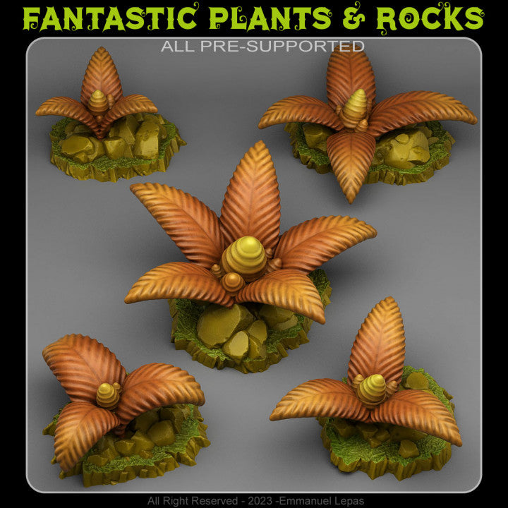 Dangerous Bee Plants — creator render; models supplied unpainted
