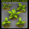 Legendary Celtic Plants — creator render; models supplied unpainted