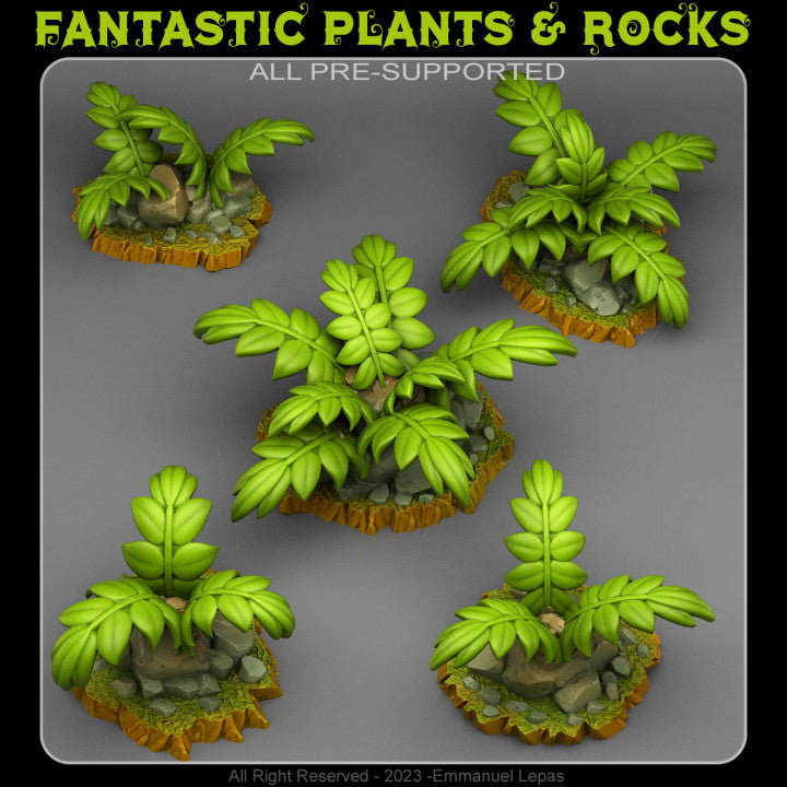 Legendary Celtic Plants — creator render; models supplied unpainted
