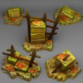 Autumn Ruins — creator render; models supplied unpainted