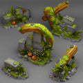 Summer Ruins — creator render; models supplied unpainted