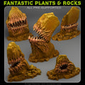 Carnivorous Stones — creator render; models supplied unpainted