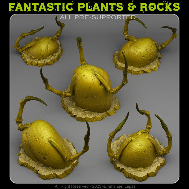 Spider Stones — creator render; models supplied unpainted