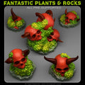 Devil Skulls — creator render; models supplied unpainted